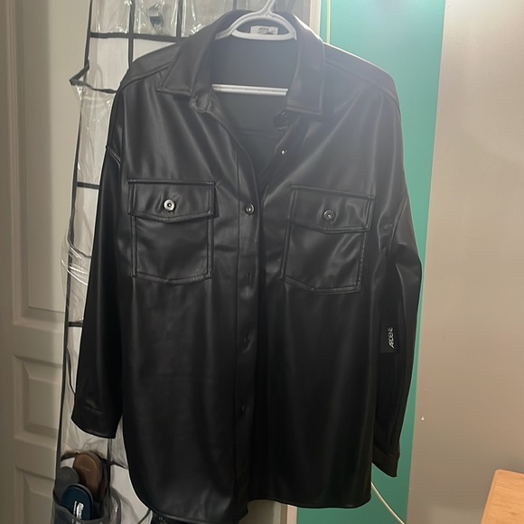 Leather Shacket - Picture 4 of 4